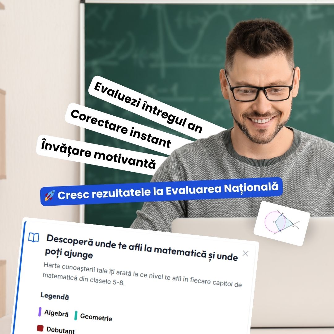 Webinar: Ecuația învățării vizibile -  Știința care simplifică munca profesorilor, face matematica motivantă pentru elevi și arată părinților progresul real al copilului lor